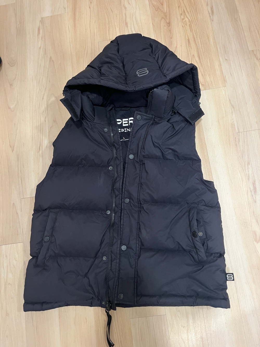 Aritzia Super Puff Black Vest